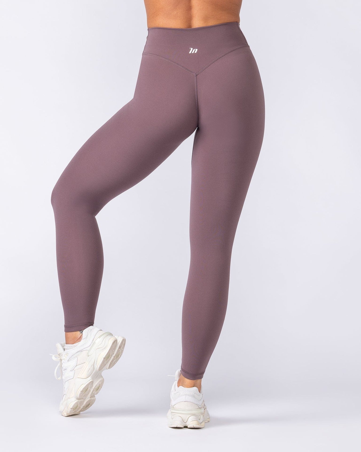 Liberty Wrap Ankle Length Leggings - Umber