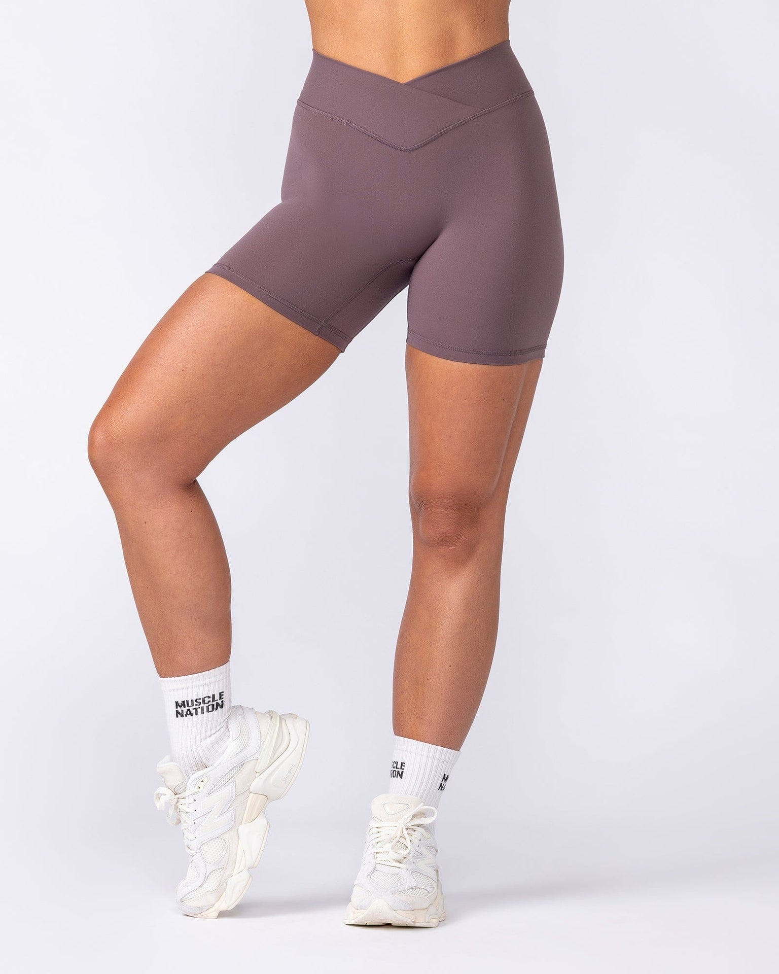 Liberty Wrap Bike Shorts - Umber