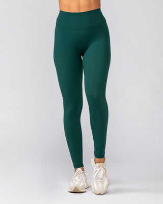 Liberty Zero Rise Ankle Length Leggings - Evergreen-Leggings-XXS-042534EVEGRN-XXS-MNAPPRL41676-2-Muscle Nation