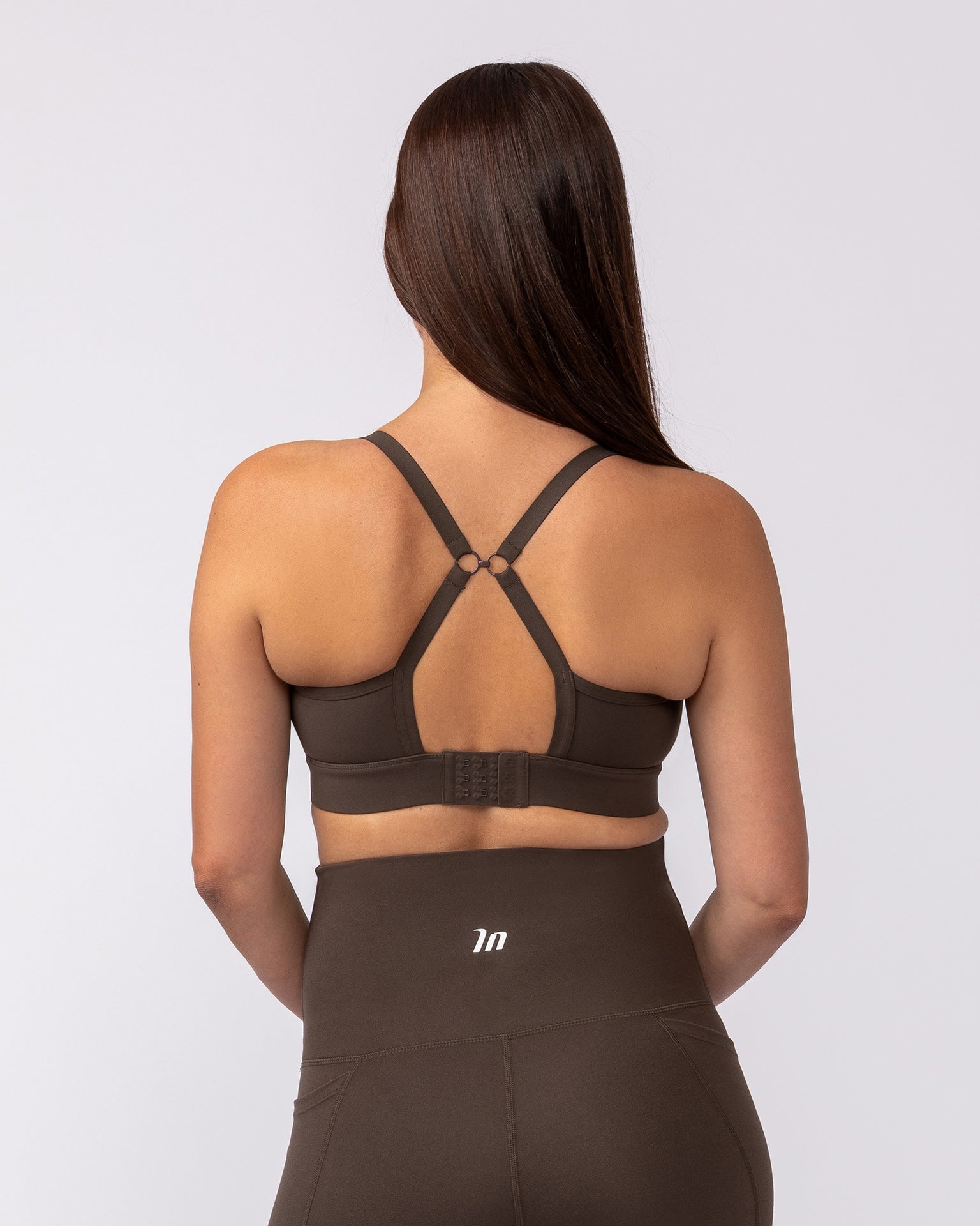 Maternity Aura Bra - Deep Brown-Maternity-XS-092416DEPBRN-XS-MNAPPRL42185-7-Muscle Nation