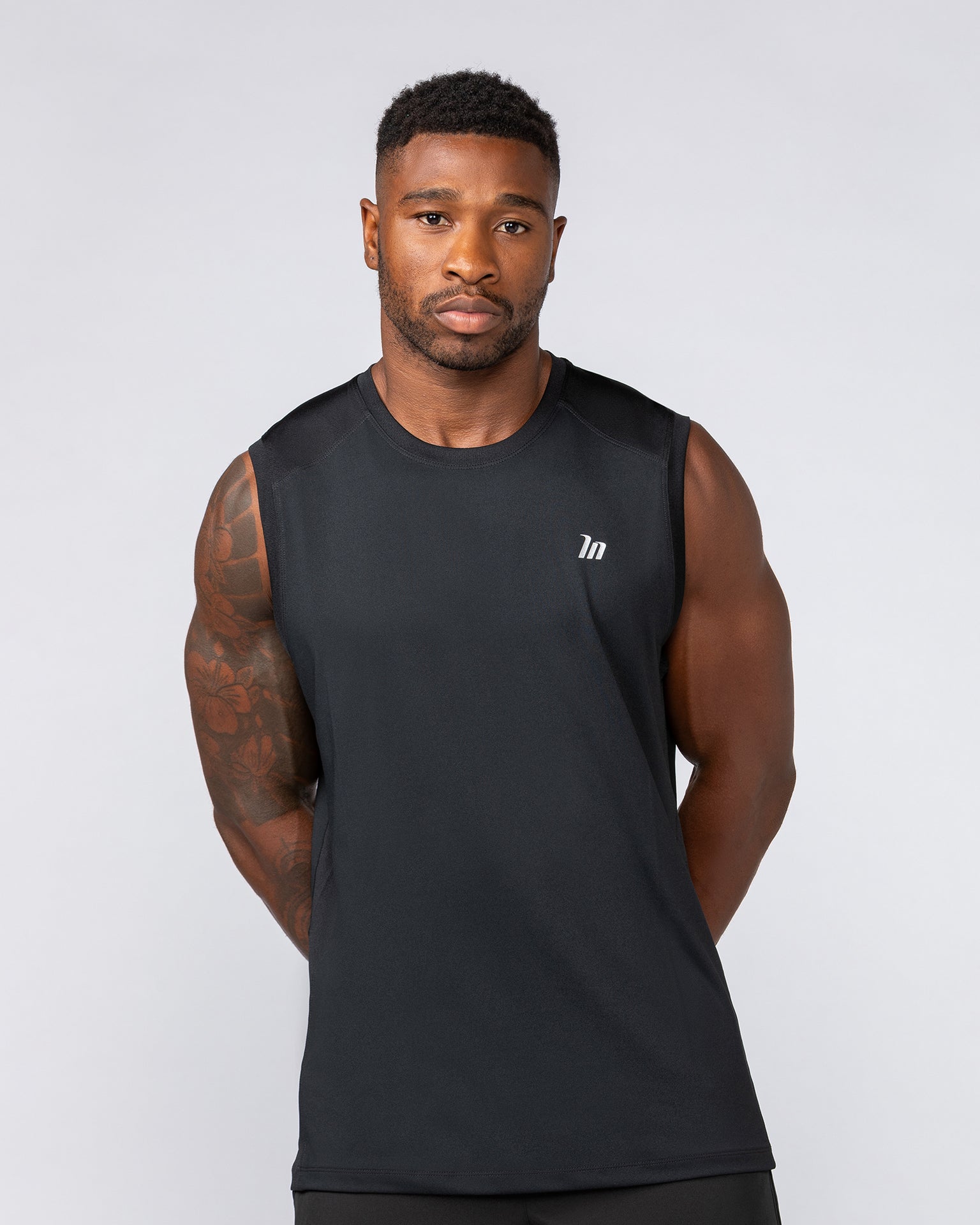 Ventilation Tank Black – Muscle Nation - Main Image