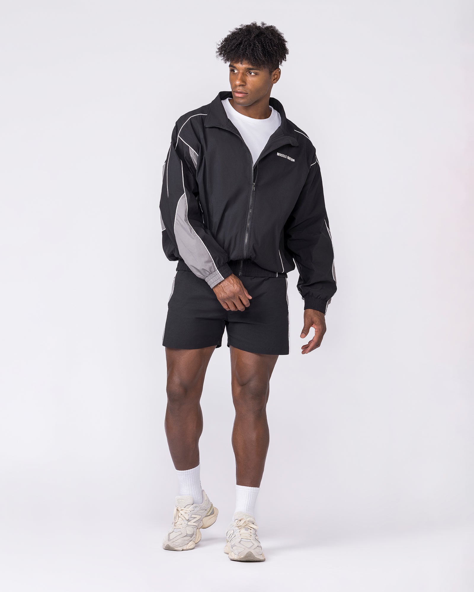 Command Windbreaker Zip Through - Black-Jackets-S-032636BLK-S-MNAPPRL49619-7-Muscle Nation