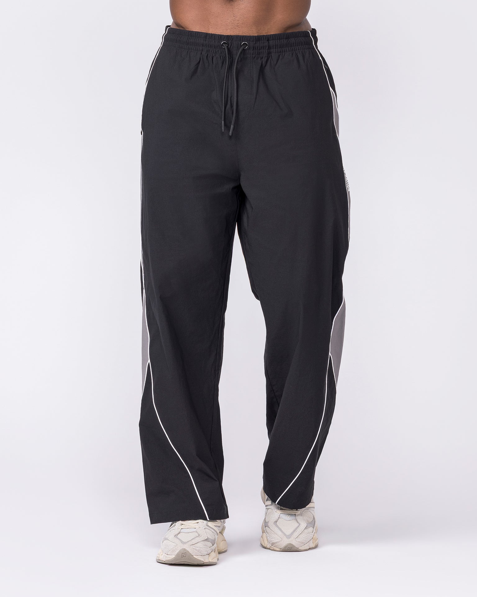 Command Windbreaker Pants - Black-Bottoms-S-032638BLK-S-MNAPPRL49633-3-Muscle Nation