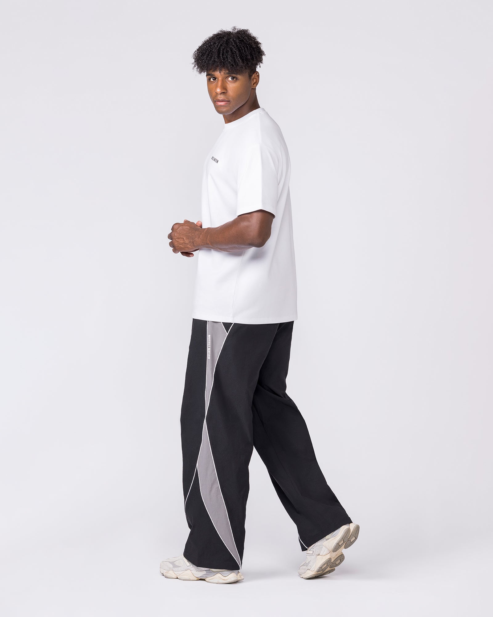 Command Windbreaker Pants - Black-Bottoms-S-032638BLK-S-MNAPPRL49633-7-Muscle Nation