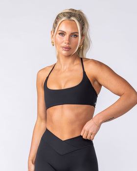 Minimal Bralette - Black
