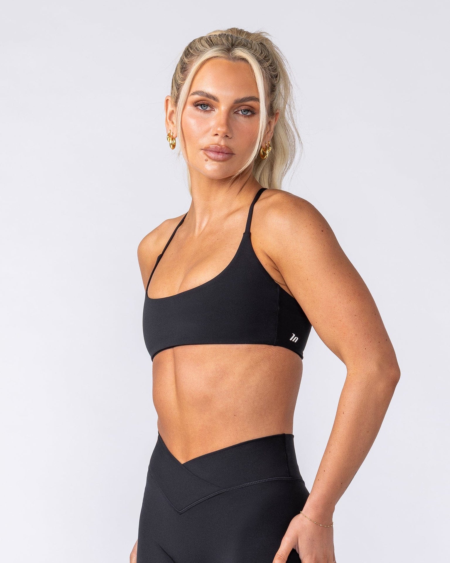 Minimal Bralette - Black