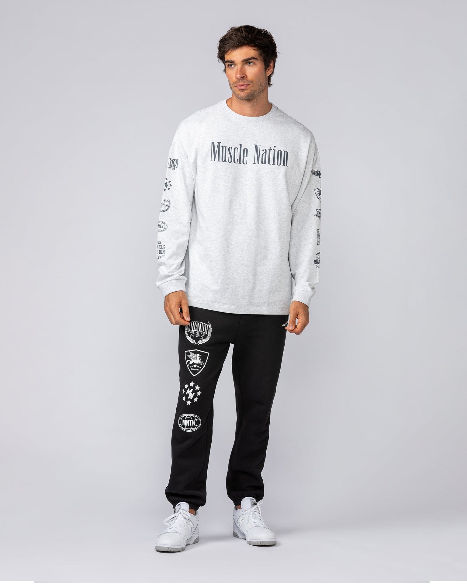 Moto Trackies - Black-Tracksuits-S-042509BLK-S-MNAPPRL41915-5-Muscle Nation