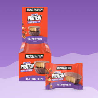 PEANUT BUTTER CUP - Choc Peanut - Box of 10-Snacks & Drinks-MNSUPPS0420-19359054002408-1-Muscle Nation