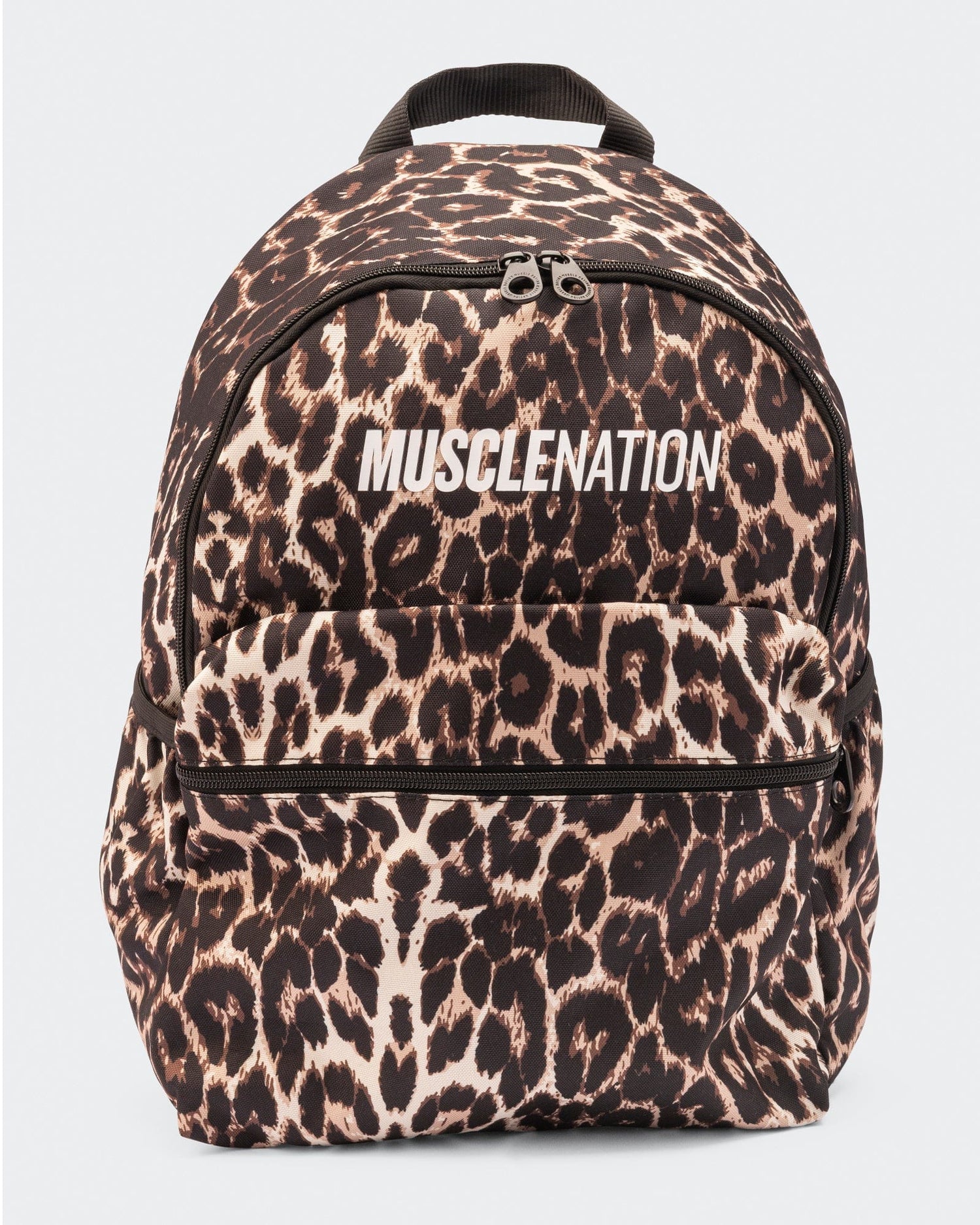 Muscle Nation Backpack True Leopard Print - Muscle Nation gym backpack