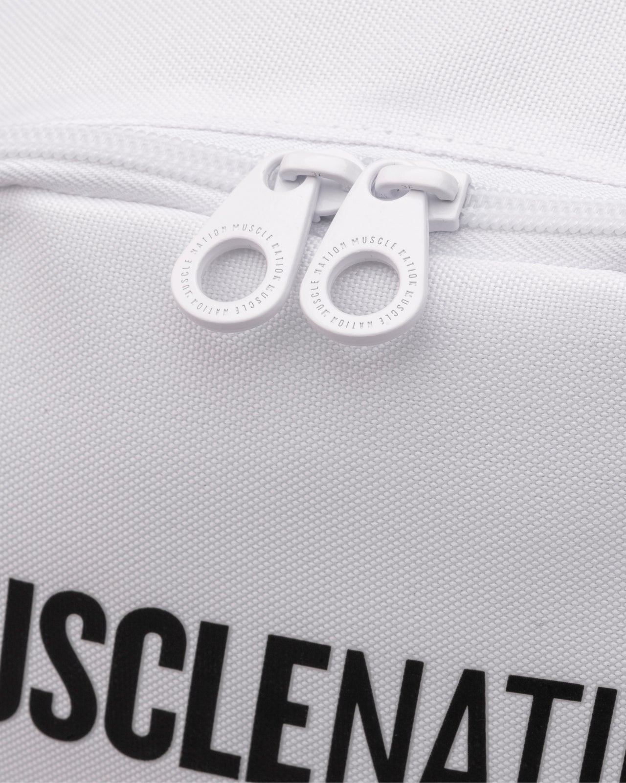 Muscle Nation Backpack - White-Accessories-ACC1125217WHT-MNAPPRL47986-3-Muscle Nation