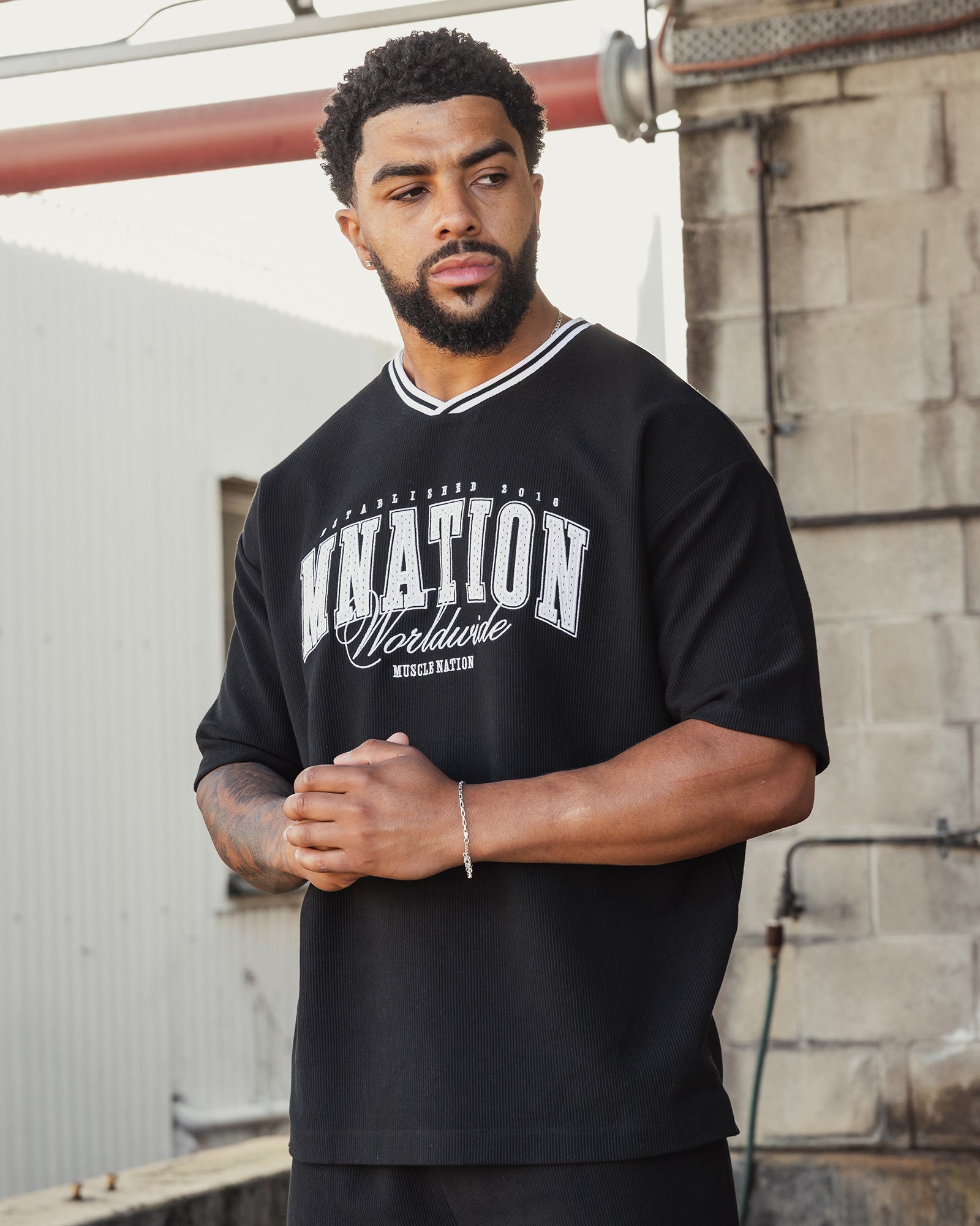 Everyday Jersey - Black-T-Shirts-S-082525BLK-S-MNAPPRL43893-1-Muscle Nation