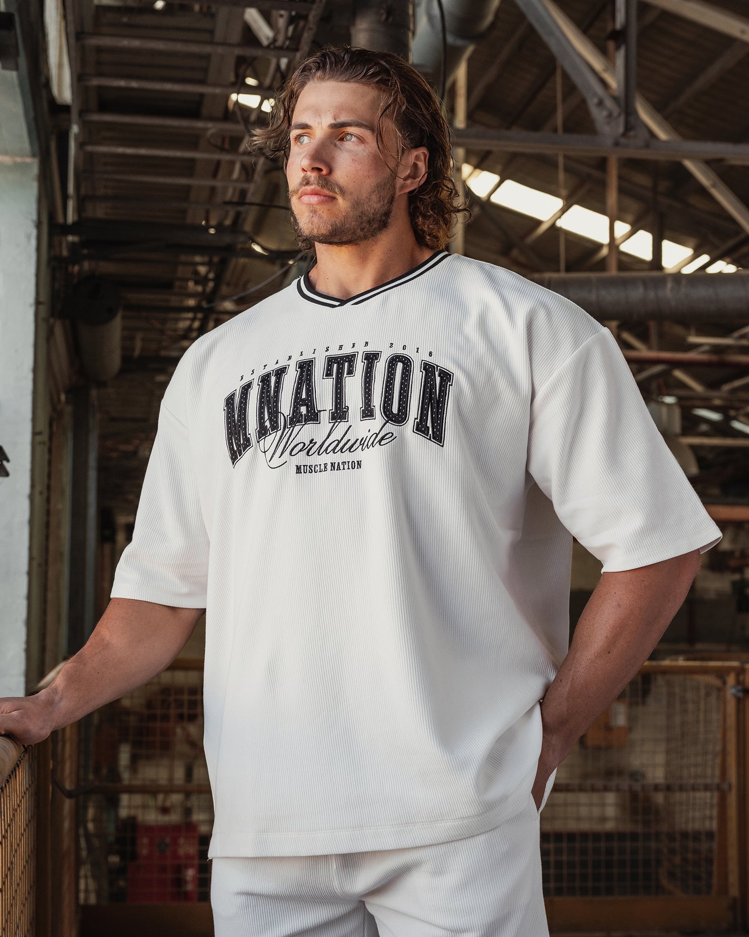 Everyday Jersey - White-T-Shirts-S-082525WHT-S-MNAPPRL43900-1-Muscle Nation