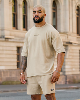 Oversized Jersey Tee - Butterscotch-Tops-S-1125223BTTRSTCH-S-MNAPPRL47592-1-Muscle Nation
