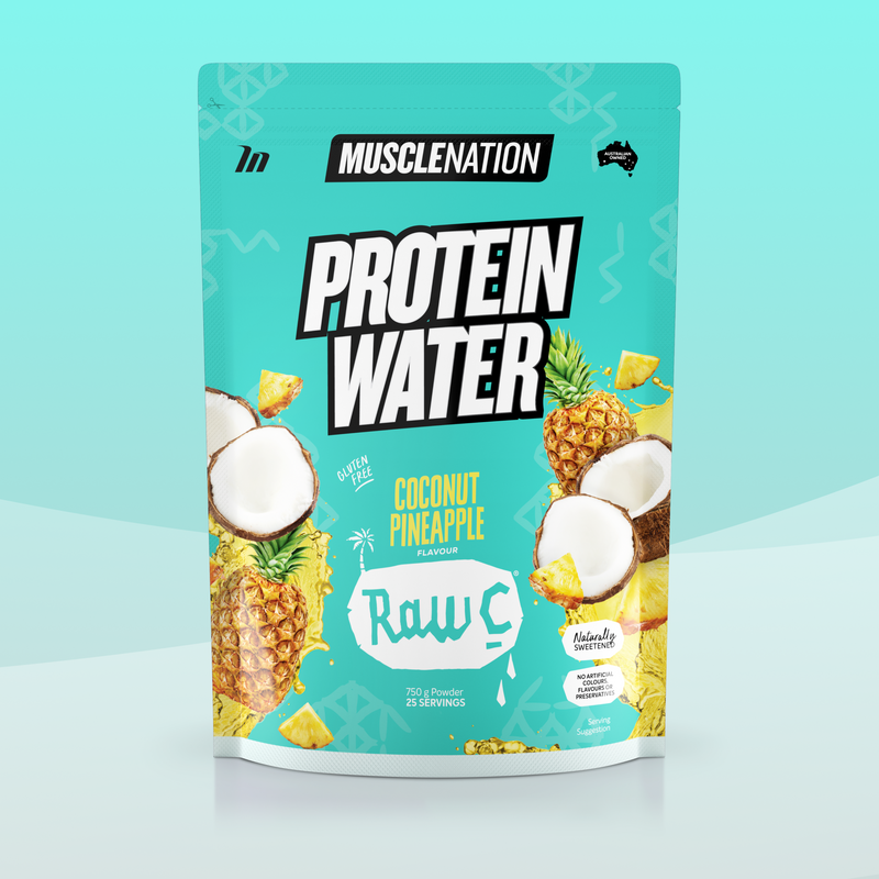 PROTEIN WATER - Coconut Pineapple - 25 serves-Protein Waters-MNSUPPS0379-9359054002838-1-Muscle Nation
