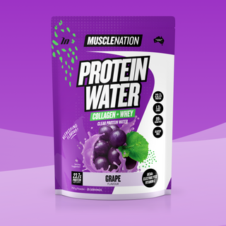 PROTEIN WATER - Grape - 25 serves-Protein Waters-MNSUPPS0323-9359054001190-1-Muscle Nation