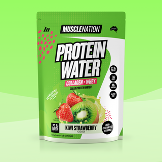 PROTEIN WATER - Kiwi Strawberry - 25 serves-Protein Waters-MNSUPPS0255-9359054001244-1-Muscle Nation