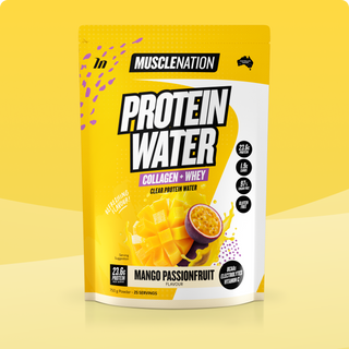 PROTEIN WATER - Mango Passionfruit - 25 serves-Protein Waters-MNSUPPS0211-9359054001213-1-Muscle Nation