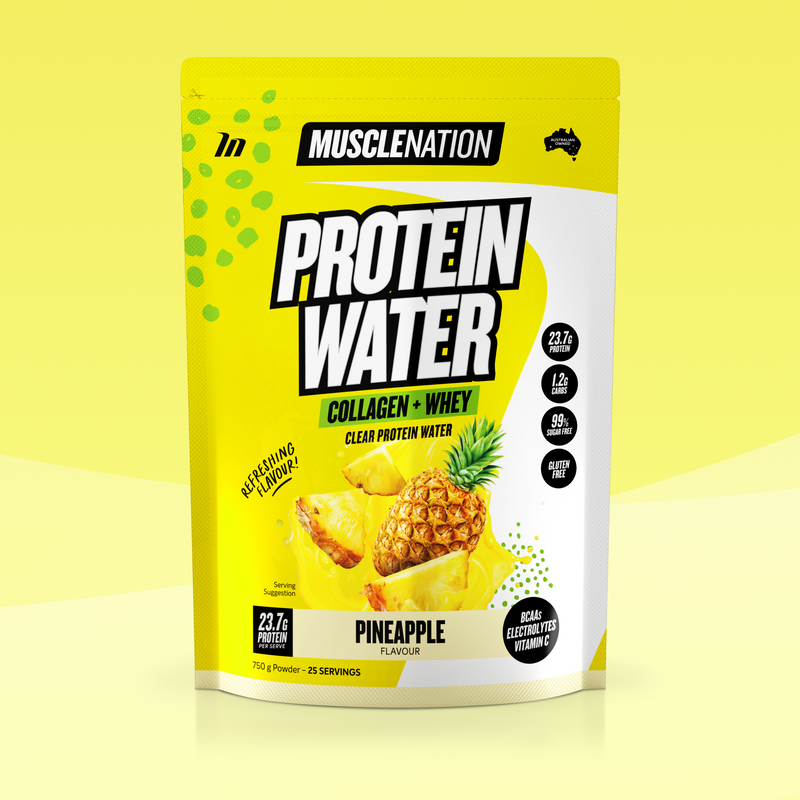 PROTEIN WATER - Pineapple - 25 serves-Protein Waters-MNSUPPS0330-9359054001282-1-Muscle Nation