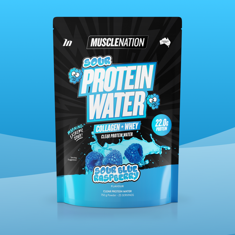 PROTEIN WATER - Sour Blue Raspberry - 22g Protein | Australia's #1 ...