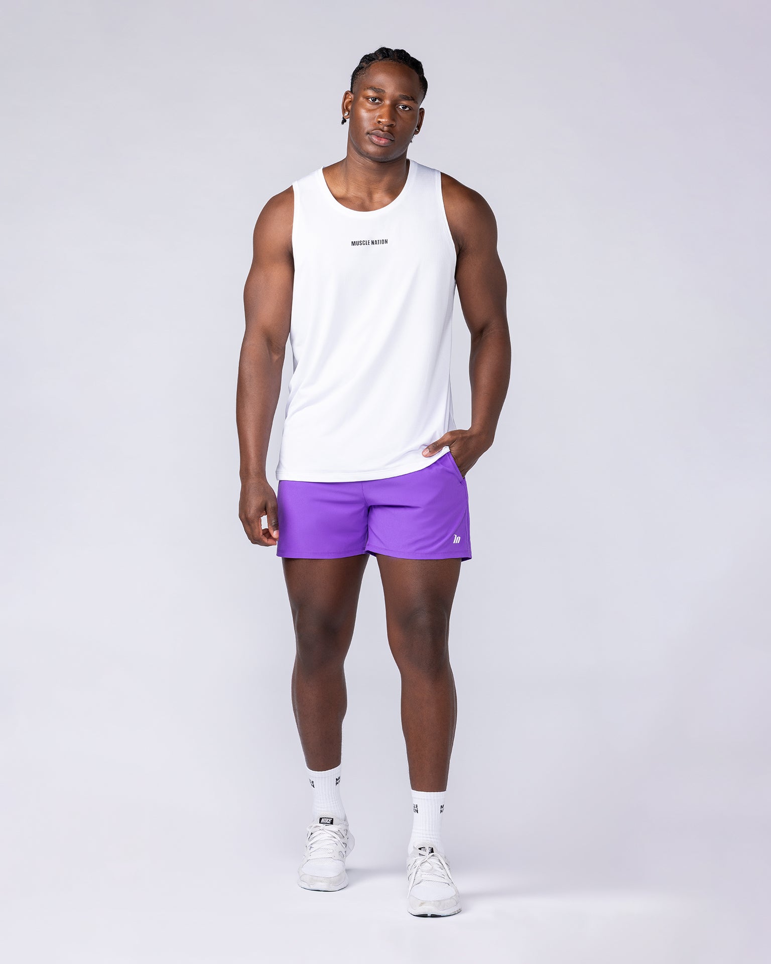 New Heights 4" Shorts - Viola