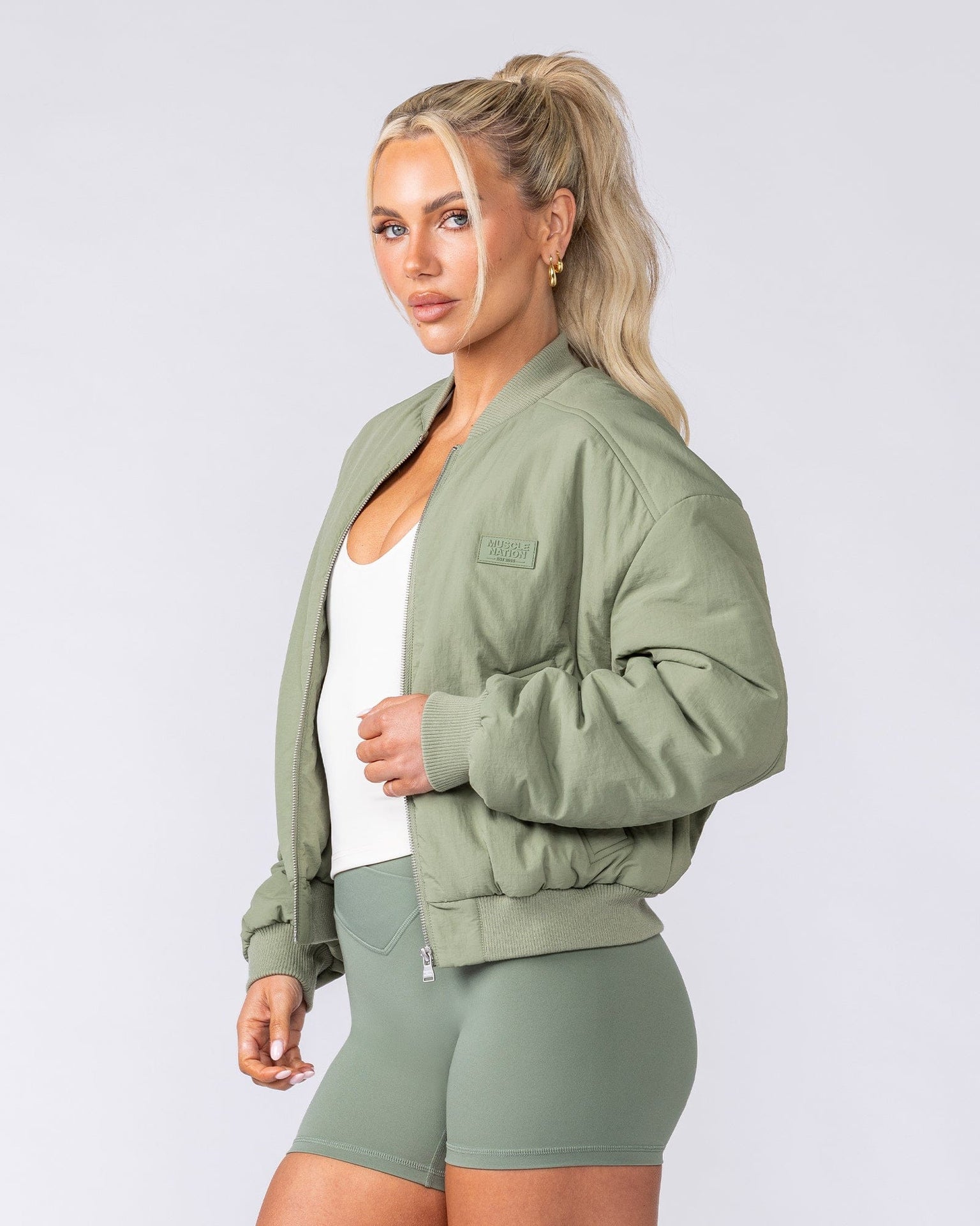 Pursuit Bomber Jacket - Muted Khaki