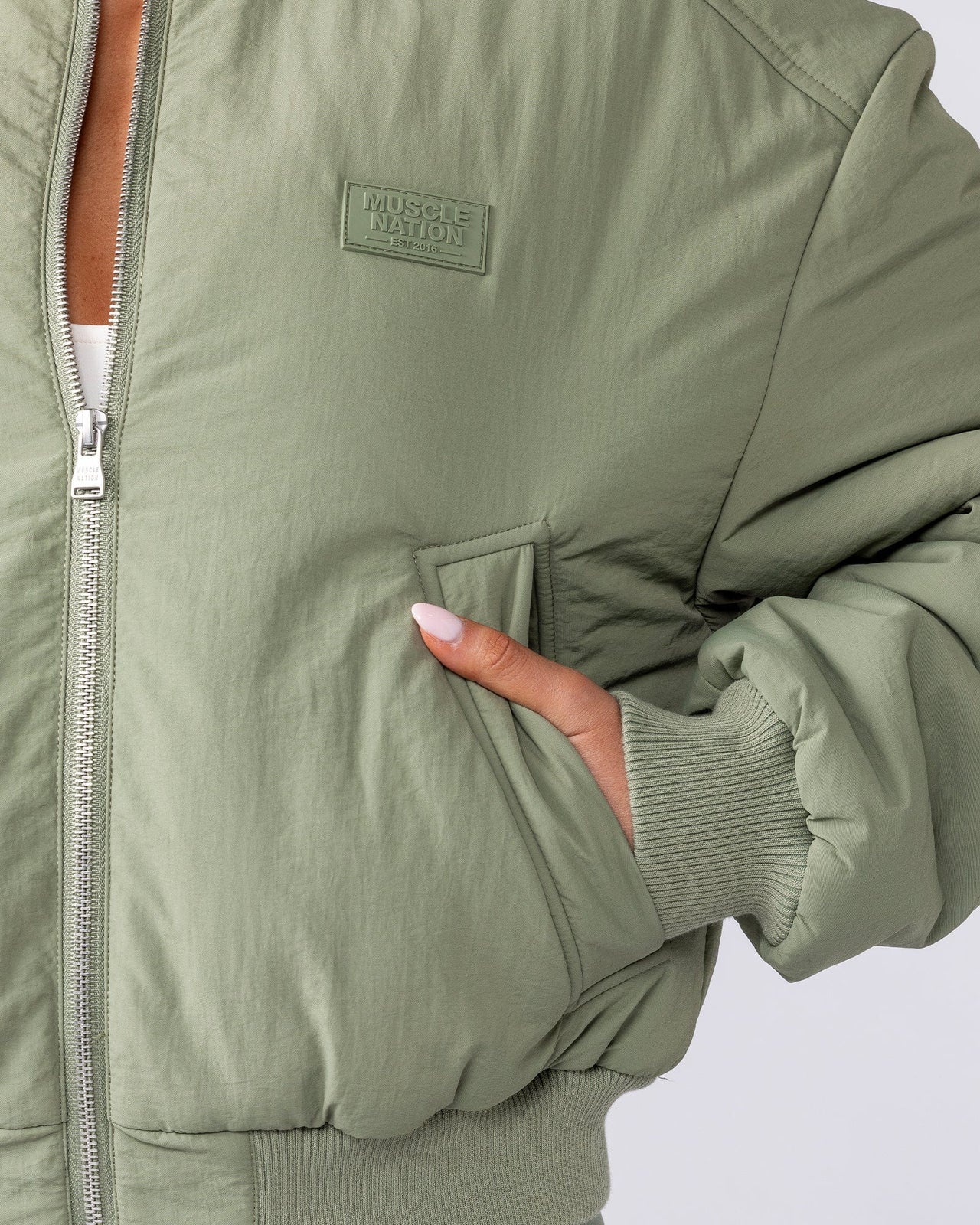 Pursuit Bomber Jacket - Muted Khaki