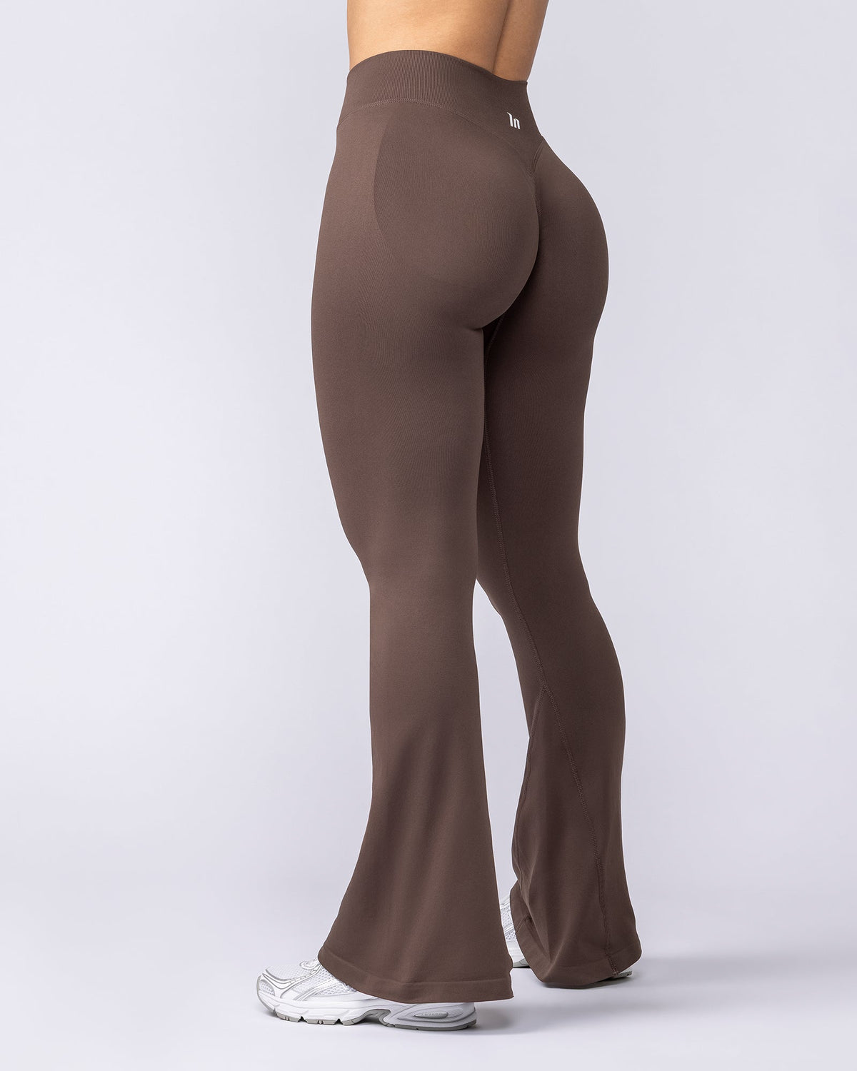 Revealed Seamless Flare Leggings Regular - Hot Chocolate