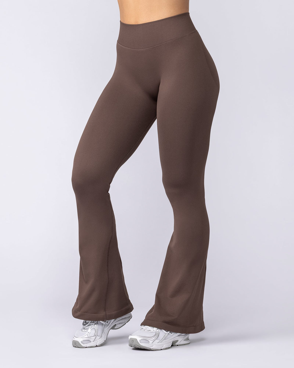 Revealed Seamless Flare Leggings Regular - Hot Chocolate