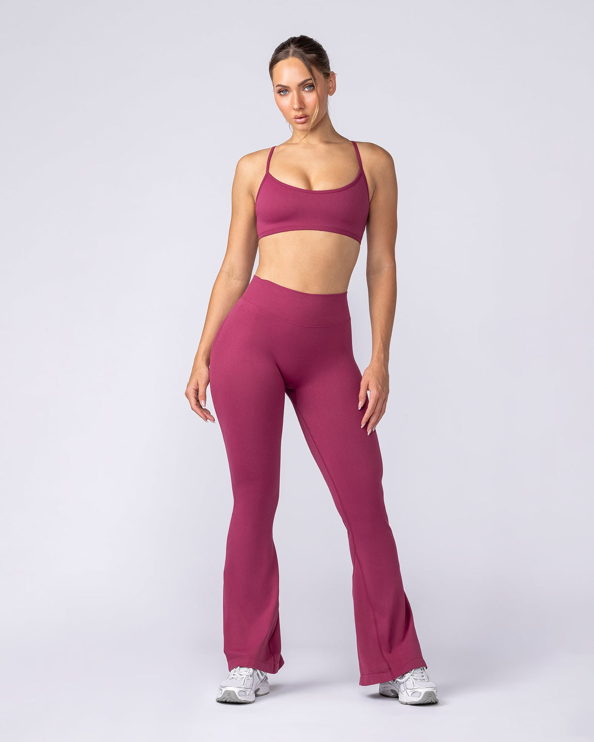 Revealed Seamless Flare Leggings Regular - Rose Bud