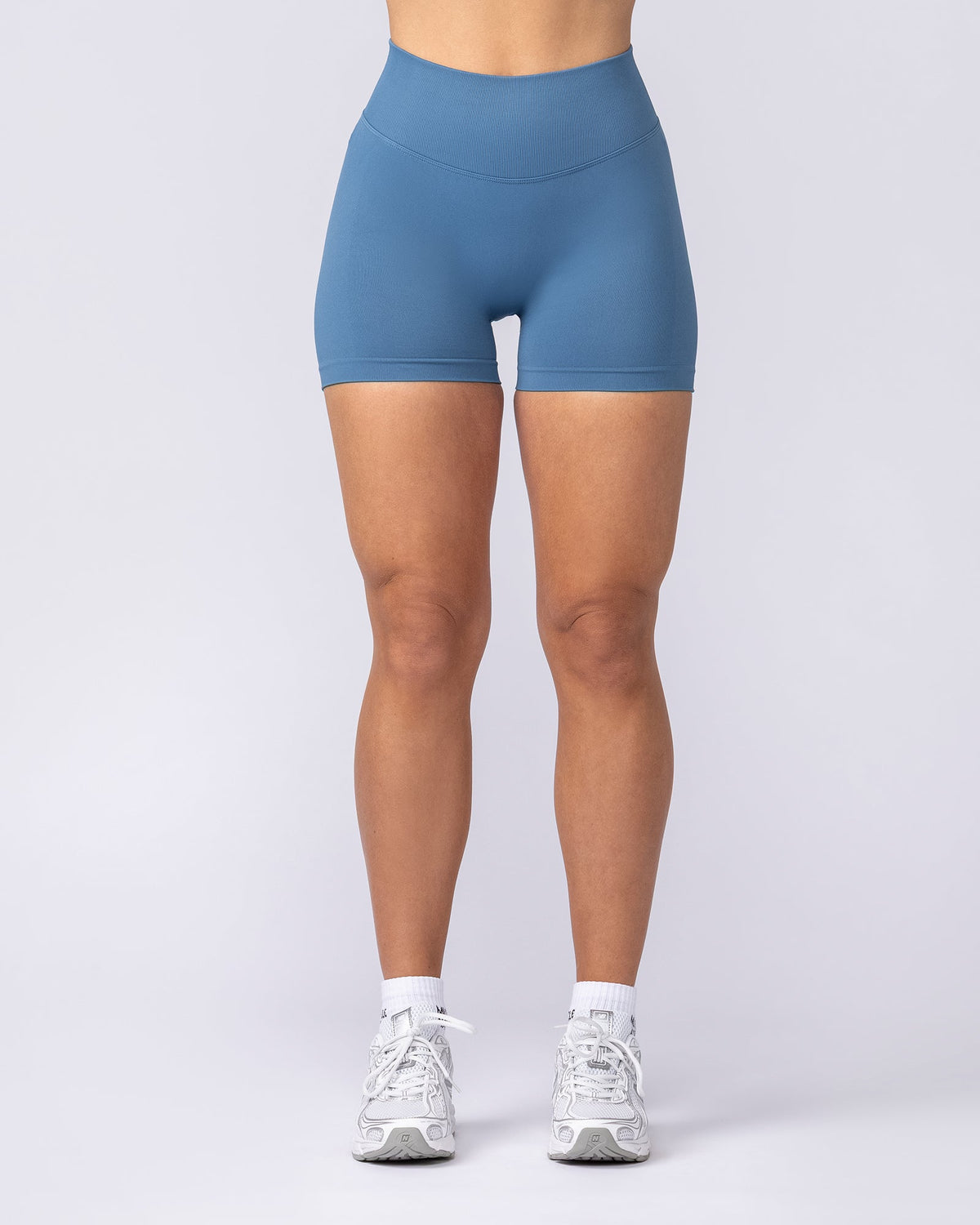 Revealed Seamless Midway Shorts - Bluestone