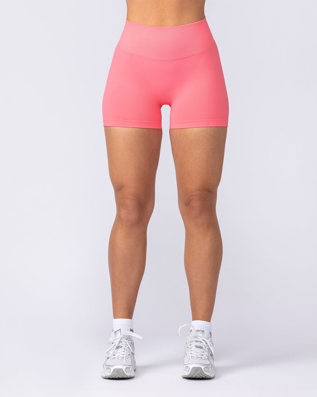 Revealed Seamless Midway Shorts - Pink Coral