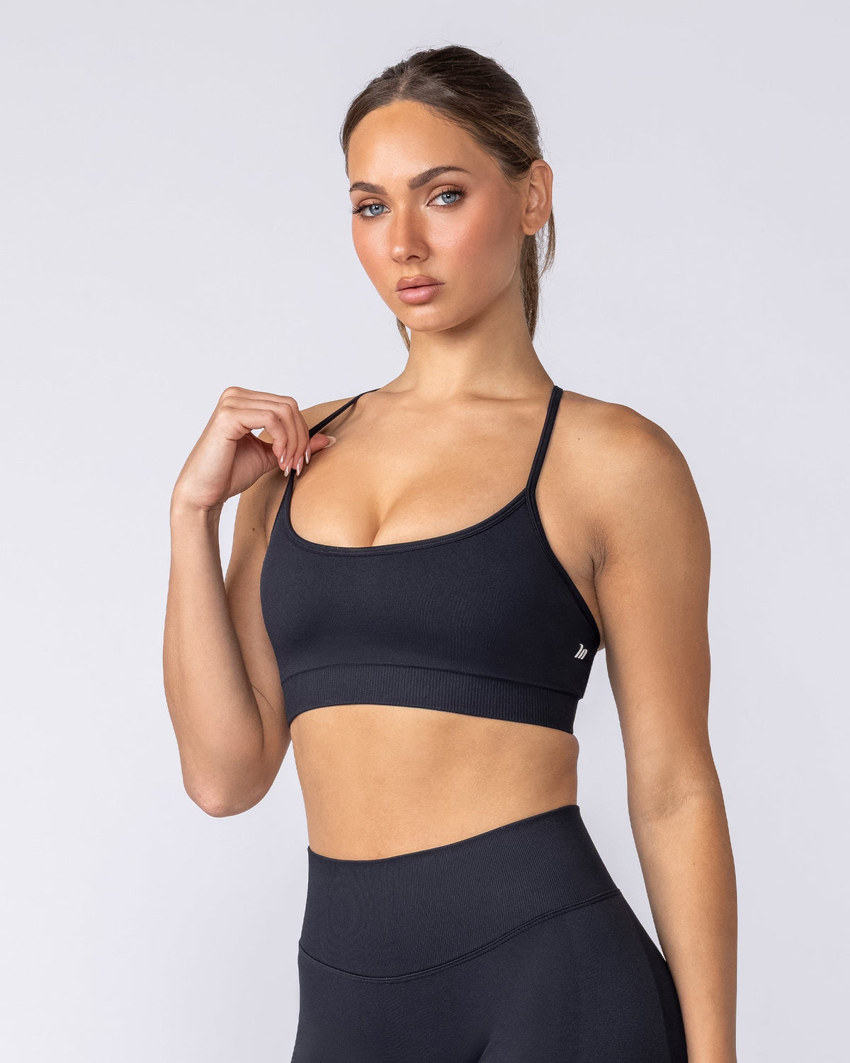 Revealed T-Back Seamless Bra - Black