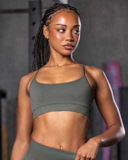 Revealed T-Back Seamless Bra - Eucalyptus