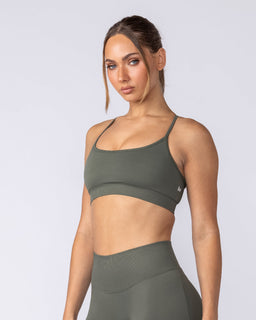 Revealed T-Back Seamless Bra - Eucalyptus