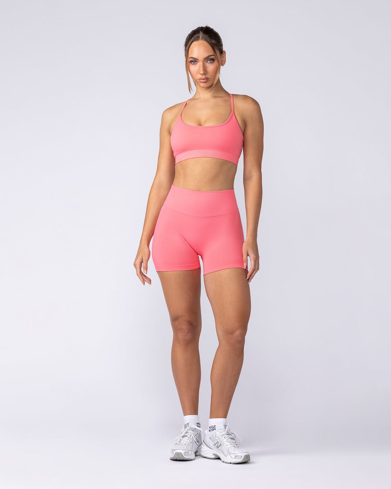 Revealed T-Back Seamless Bra - Pink Coral