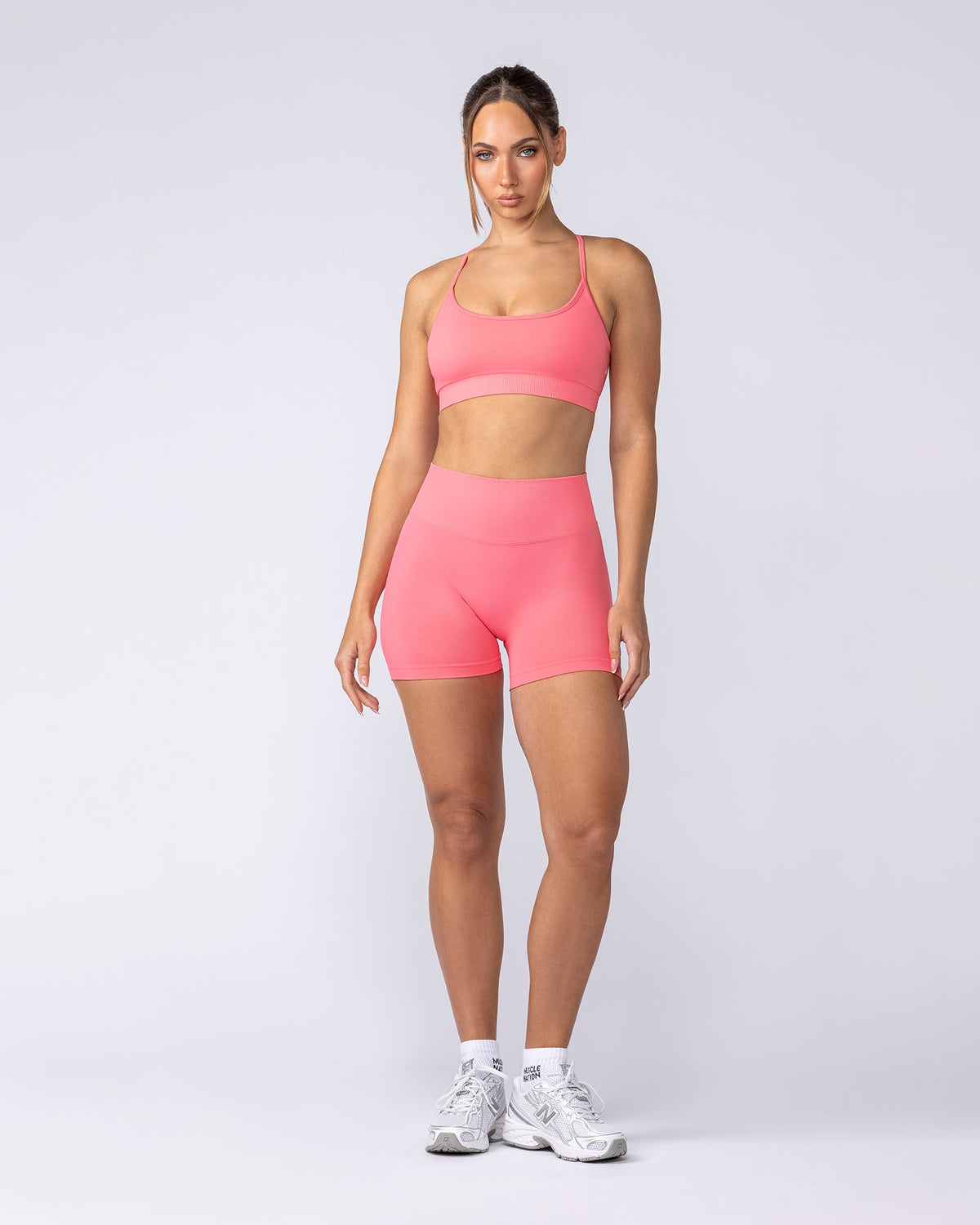 Revealed T-Back Seamless Bra - Pink Coral