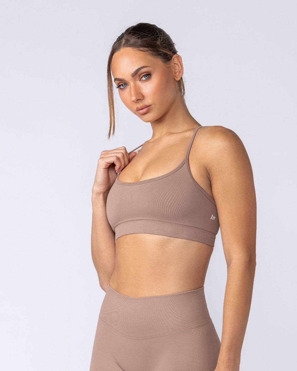 Revealed T-Back Seamless Bra - Praline