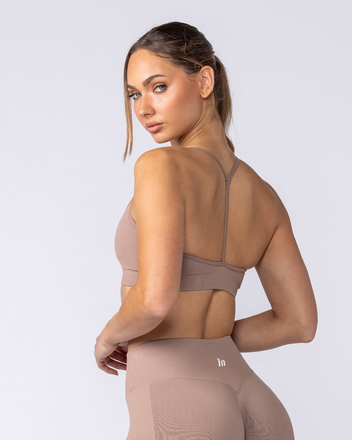 Revealed T-Back Seamless Bra - Praline