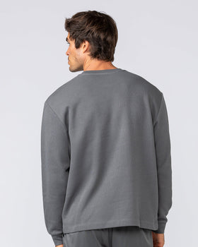 Rib Long Sleeve Tee - Tornado-Long Sleeve T-Shirts-XS-032516TRNDO-XS-MNAPPRL41309-5-Muscle Nation