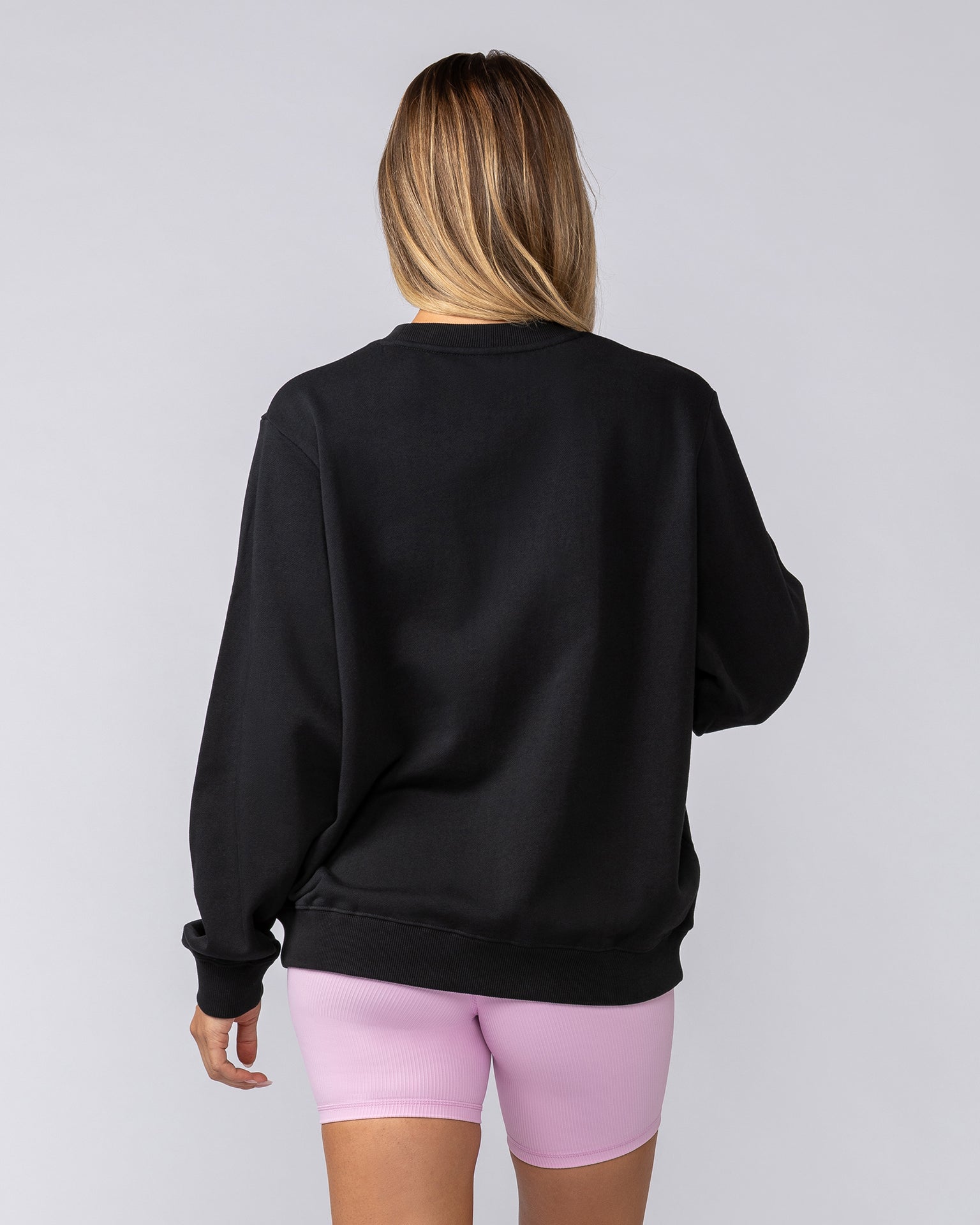 Scholar Relaxed Pullover - Black-Tops-XXS-052514BLK-XXS-MNAPPRL42709-6-Muscle Nation