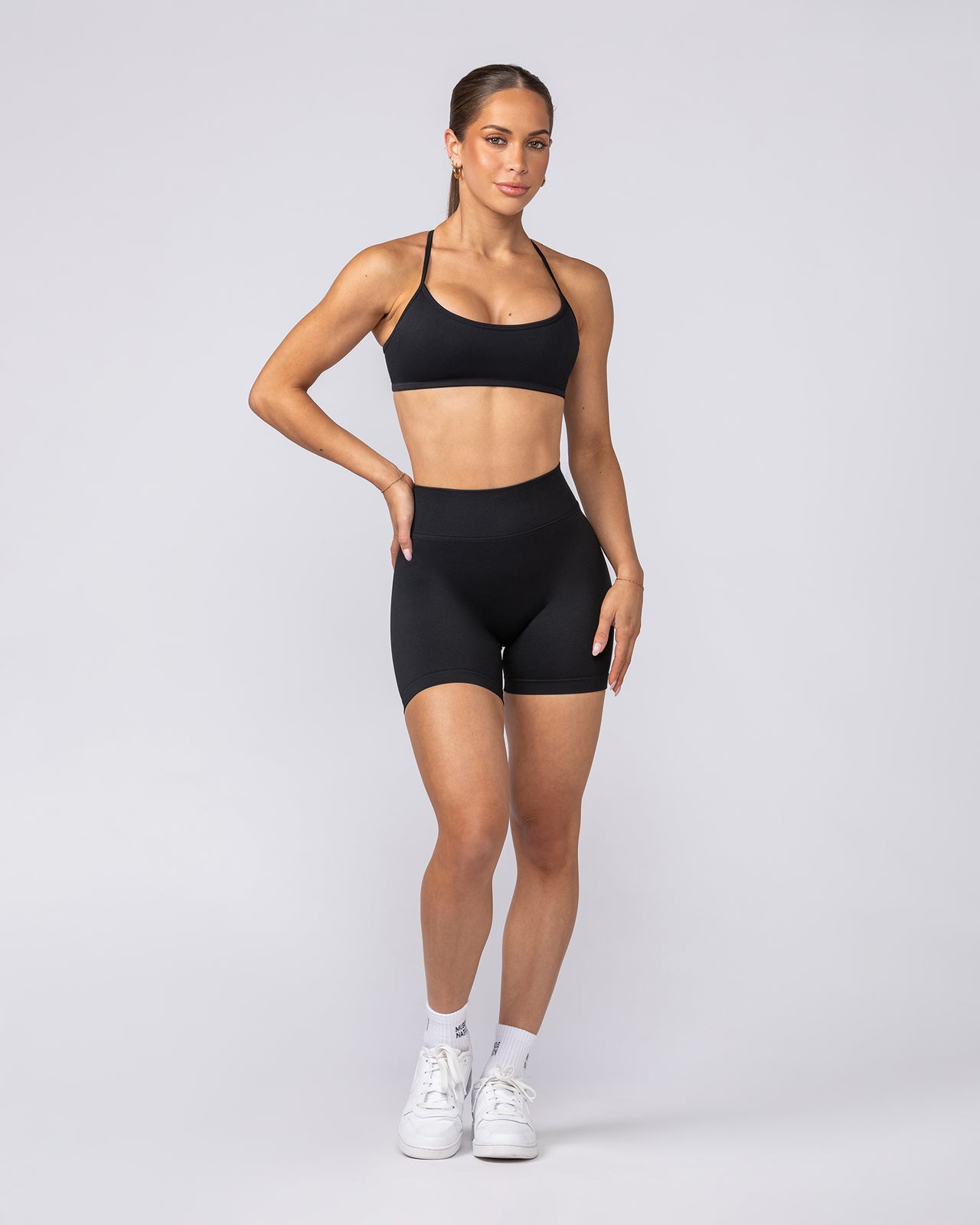 Sculpt Seamless Bralette - Black-Bralettes-XS-032540BLK-XS-MNAPPRL42808-5-Muscle Nation