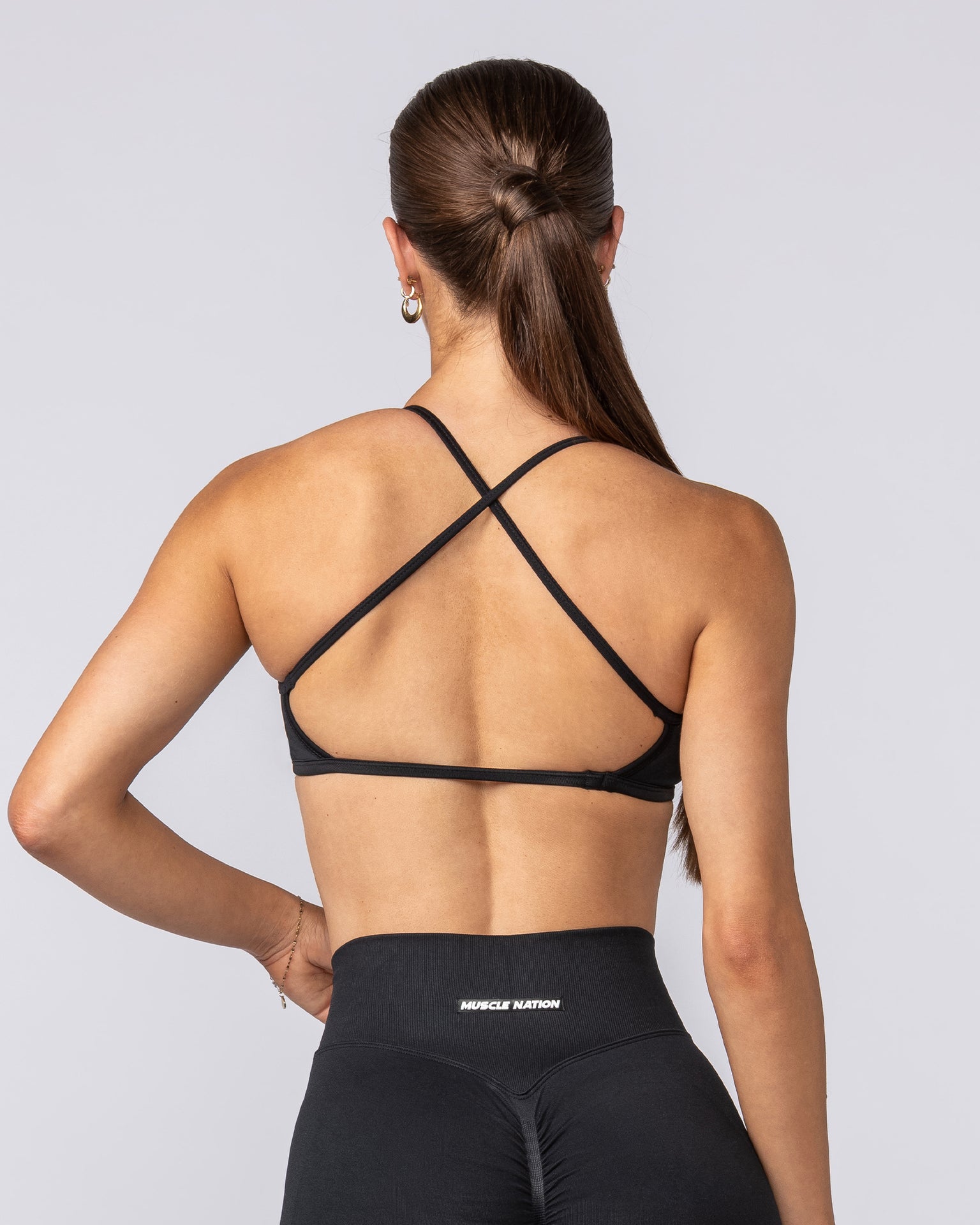 Sculpt Seamless Bralette - Black-Bralettes-XS-032540BLK-XS-MNAPPRL42808-4-Muscle Nation