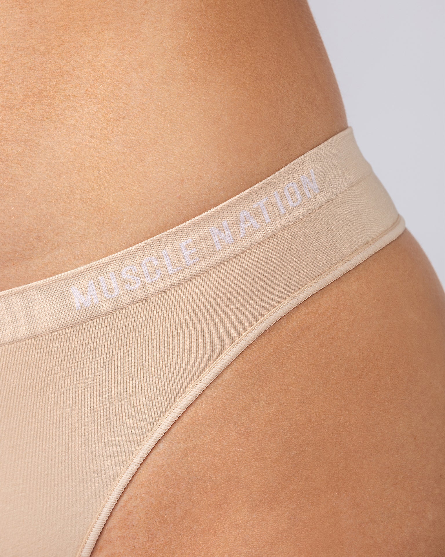 Seamless G-String - 1Pack - Beige-Underwear-XS-ACC022578BEIGE-XS-MNAPPRL43562-3-Muscle Nation