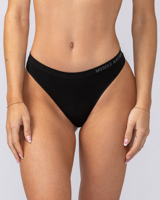 Seamless G-String - 1Pack - Black-Underwear-XS-ACC022578BLK-XS-MNAPPRL43571-1-Muscle Nation