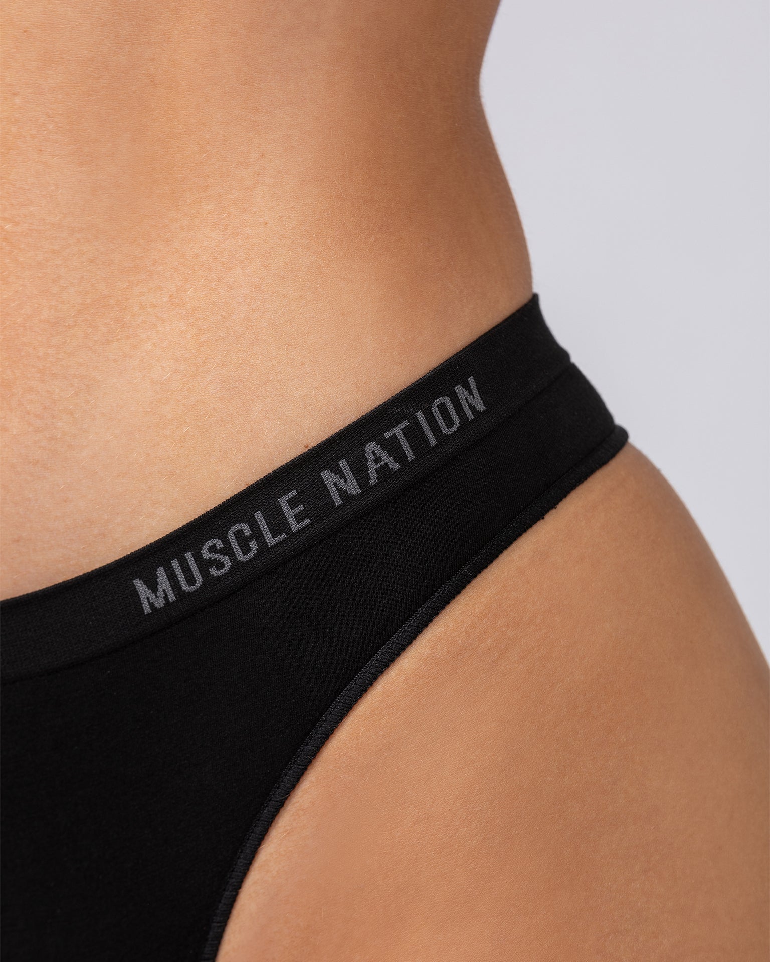 Seamless G-String - 1Pack - Black-Underwear-XS-ACC022578BLK-XS-MNAPPRL43571-3-Muscle Nation