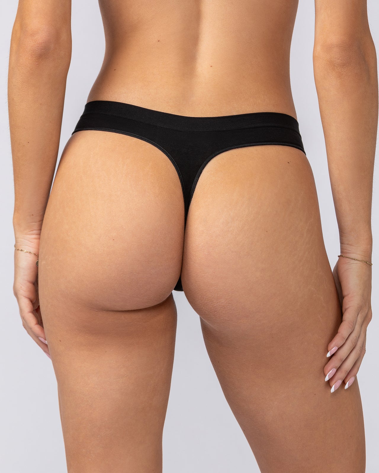 Seamless G-String - 1Pack - Black-Underwear-XS-ACC022578BLK-XS-MNAPPRL43571-5-Muscle Nation
