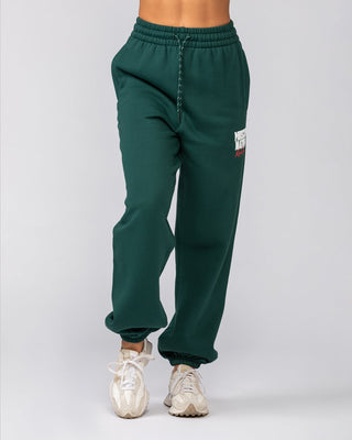 Sports Mode Slouchy Trackies - Evergreen-Tracksuits-XXS-042543EVEGRN-XXS-MNAPPRL42305-2-Muscle Nation