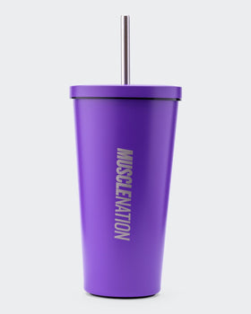 Stainless Steel Cup Grape Pop - Muscle Nation shaker bottle