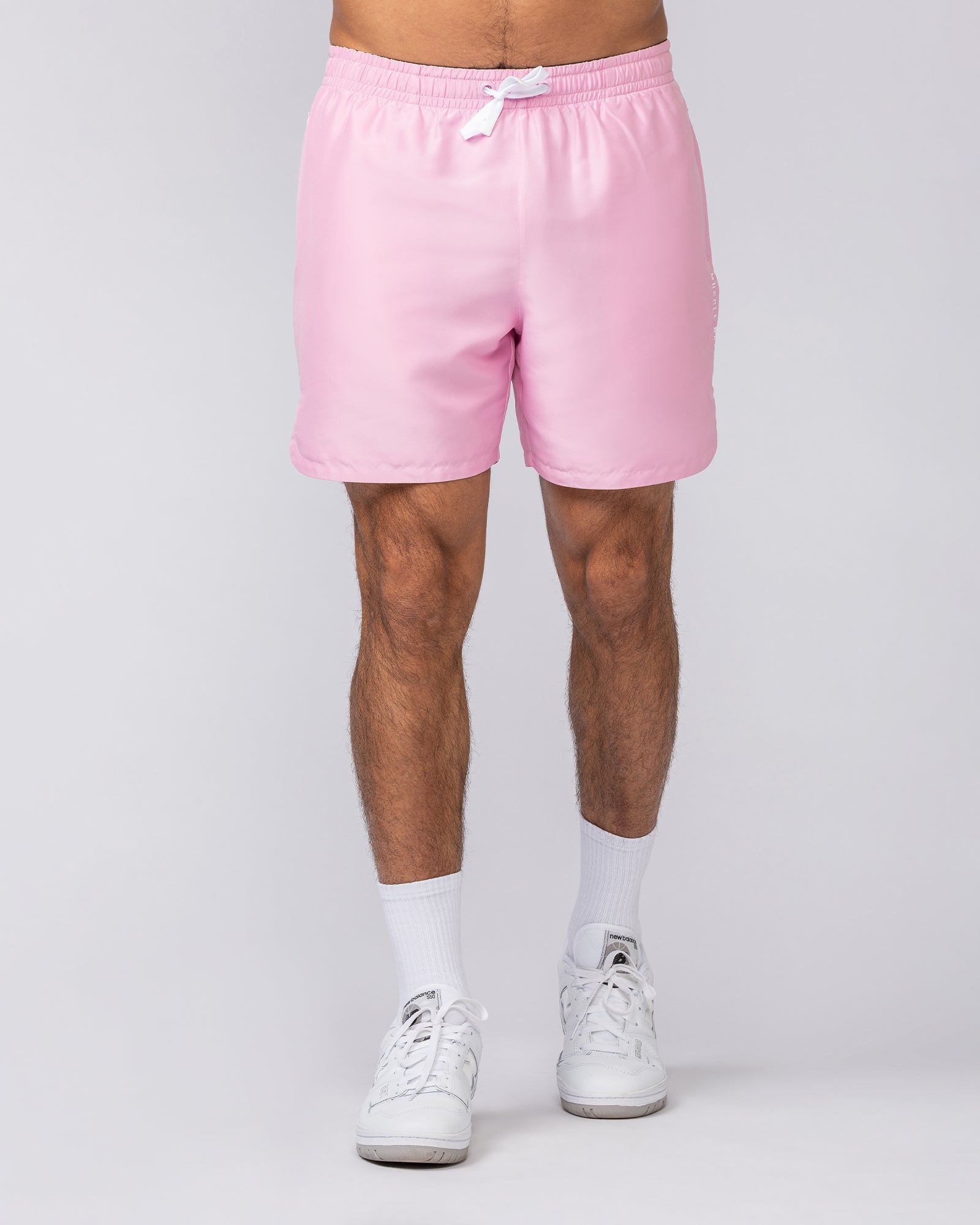 Standard Shorts - Shell Pink-Shorts-S-092530SHLPK-S-MNAPPRL44361-3-Muscle Nation