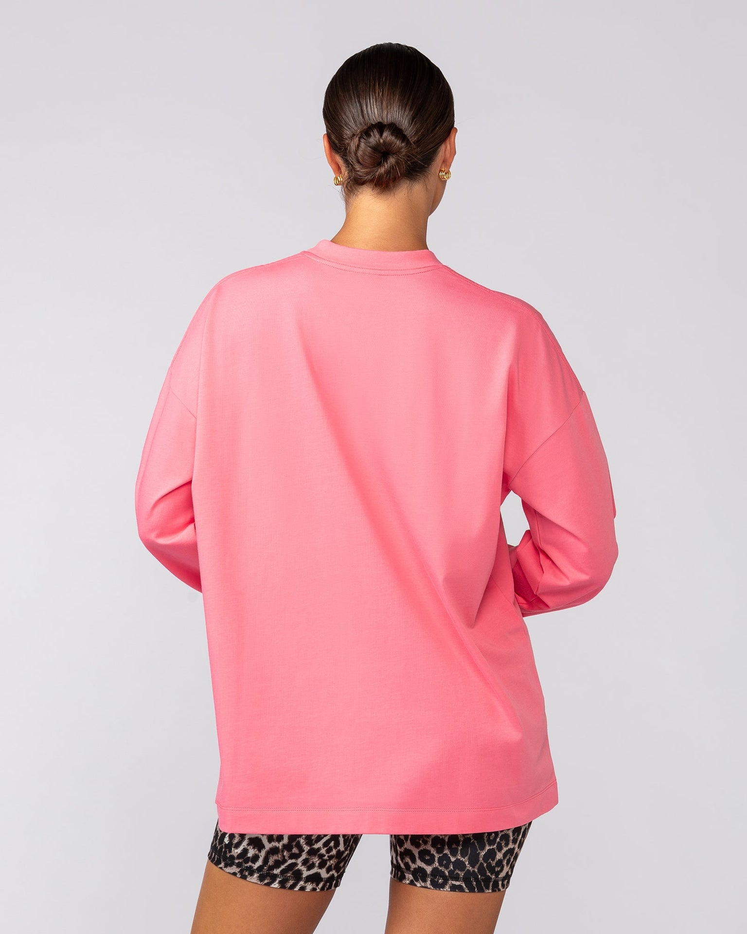 Stats Oversized Long Sleeve Tee - Calypso-Long Sleeve T-Shirts-XXS-022537CLPSO-XXS-MNAPPRL42104-6-Muscle Nation